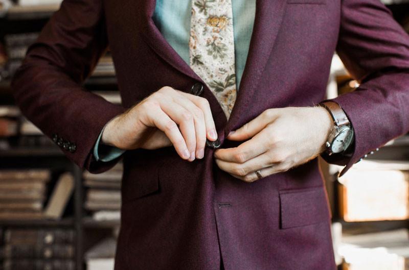 Groom Style Trends- Colored Suits