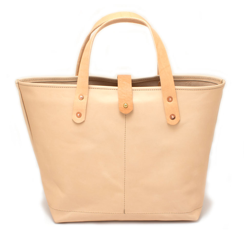 Leather All Day Mini Tote-Blonde