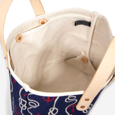 General Knot & Co. Bags One Size / Navy Multi Nautical Navy All Day Mini Tote