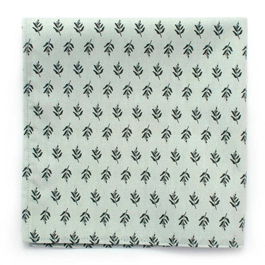 General Knot & Co. Apparel & Accessories 13" x 13" / Light Green Sage Thistle Square