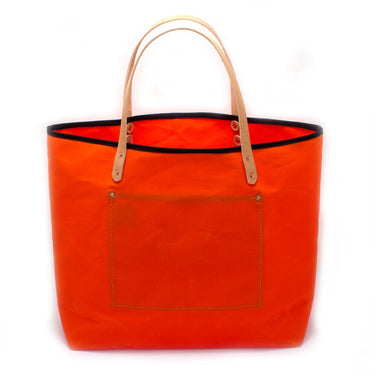 General Knot & Co. Bags One Size / Orange Orange Waxed Canvas All Day Tote