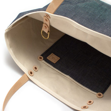 General Knot & Co. Bags One Size / Indigo Japanese Denim All Day Tote