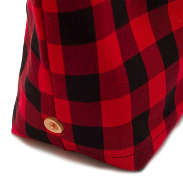 General Knot & Co. Bags One Size / Red/Black Buffalo Check All Day Mini Tote