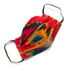 General Knot & Co. Masks Reusable Flame Ikat Face Mask- Elastic Loops- Kid Sizes Available