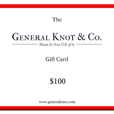 General Knot & Co. Gift Card $100.00 eGift Card