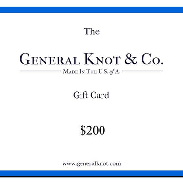 General Knot & Co. Gift Card $200.00 eGift Card