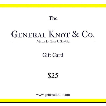 General Knot & Co. Gift Card $25.00 eGift Card