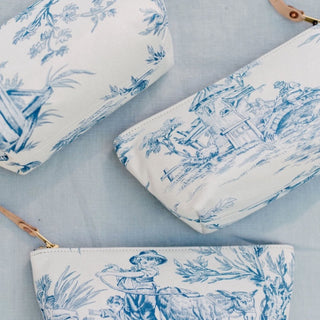 General Knot & Co. Toile Zipper Clutches