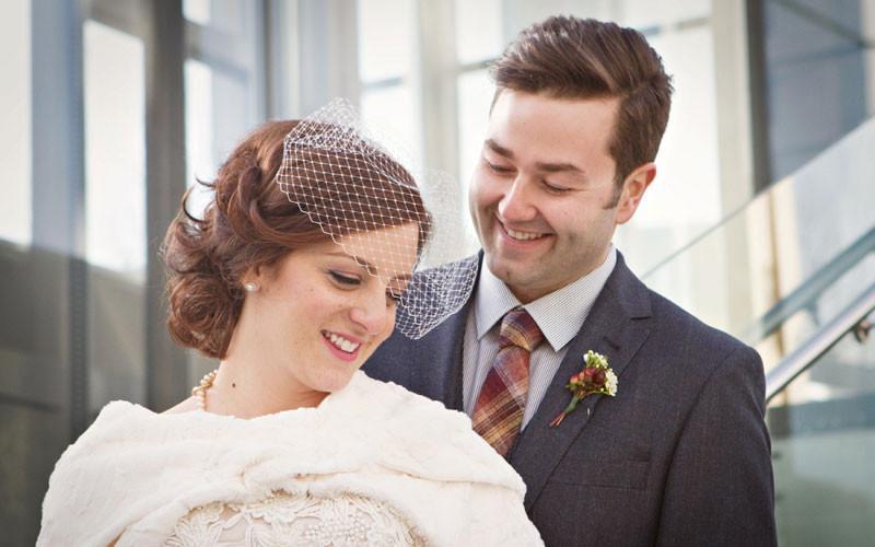 Sheena & Jared, A Canadian Winter Wedding