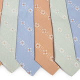 Midsummer Floral Necktie- Pistachio