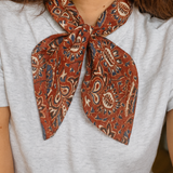 Flora & Vines Block Print Bandana