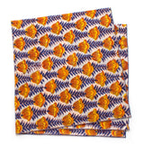 Flowing Tulip Block Print Bandana