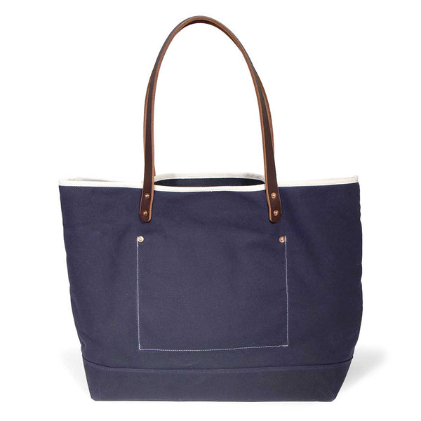 WAAC] PATTERN TOTE BAG NAVY / 税込み