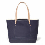 Waxed Canvas All Day Tote- True Navy