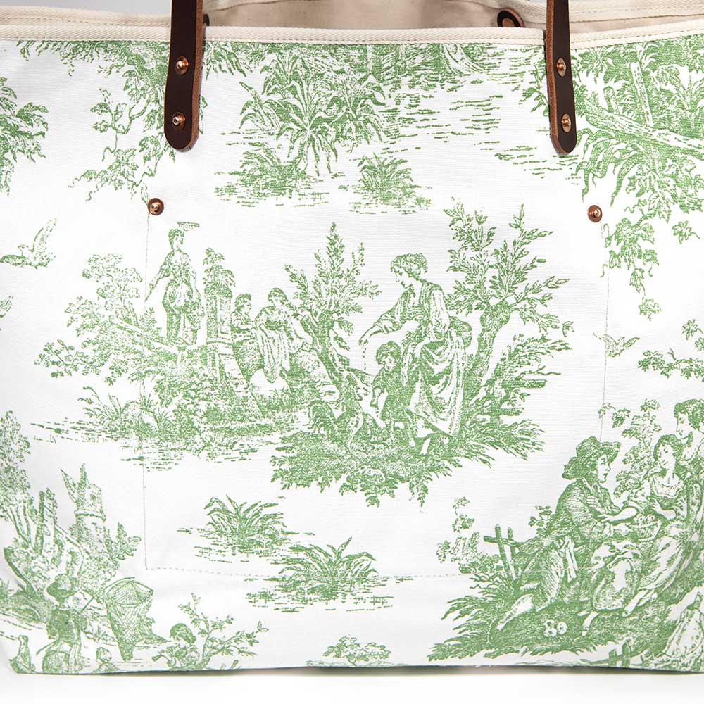 Greenleaf Toile All Day Tote