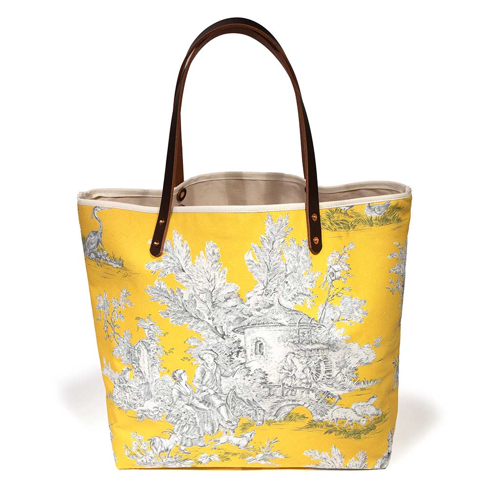 Vintage Sunlight Toile All Day Tote