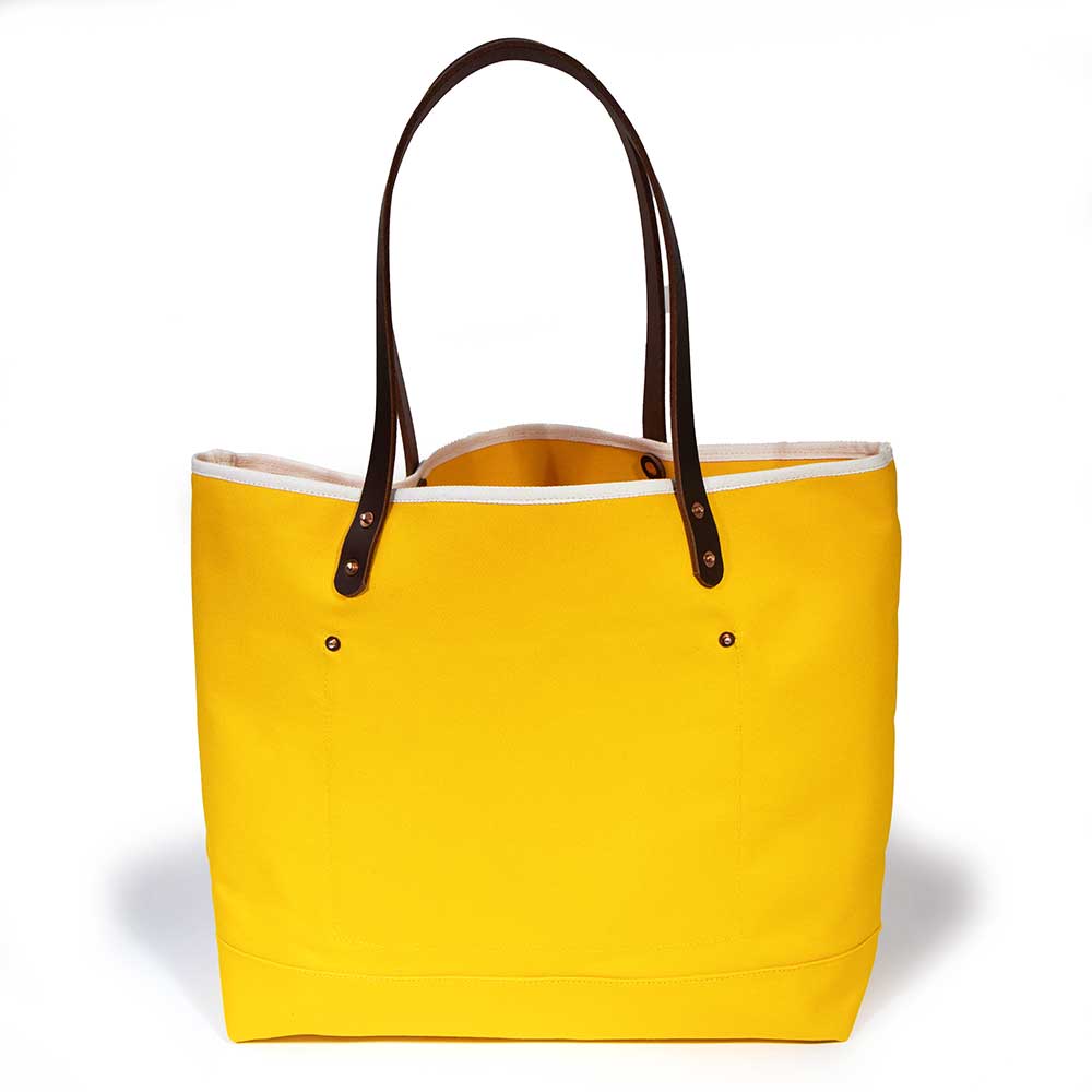 Solar Yellow Canvas All Day Tote