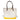 All Day Canvas Bucket Tote-Natural/Solar Yellow