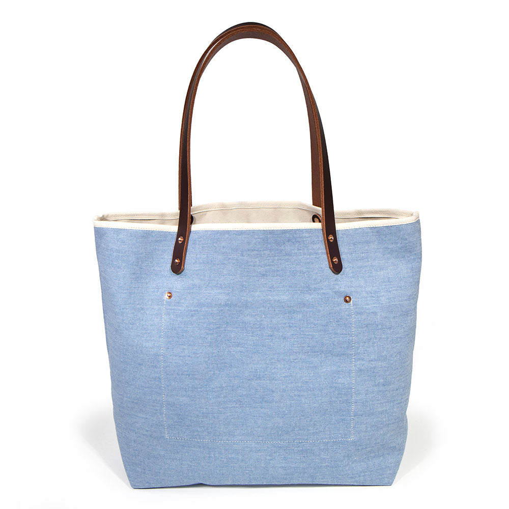 Chambray All Day Tote