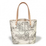 Cream & Coal Toile All Day Tote