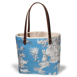 Cerulean Toile All Day Tote