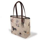 Dog Park All Day Tote at a three-quarter angle, showing the depth of the bag