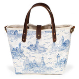 Seaside Toile All Day Mini Tote