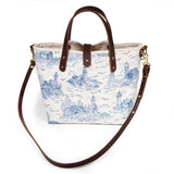 Seaside Toile All Day Mini Tote