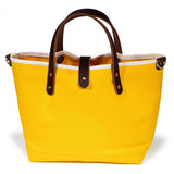 Canvas All Day Mini Tote- Solar Yellow