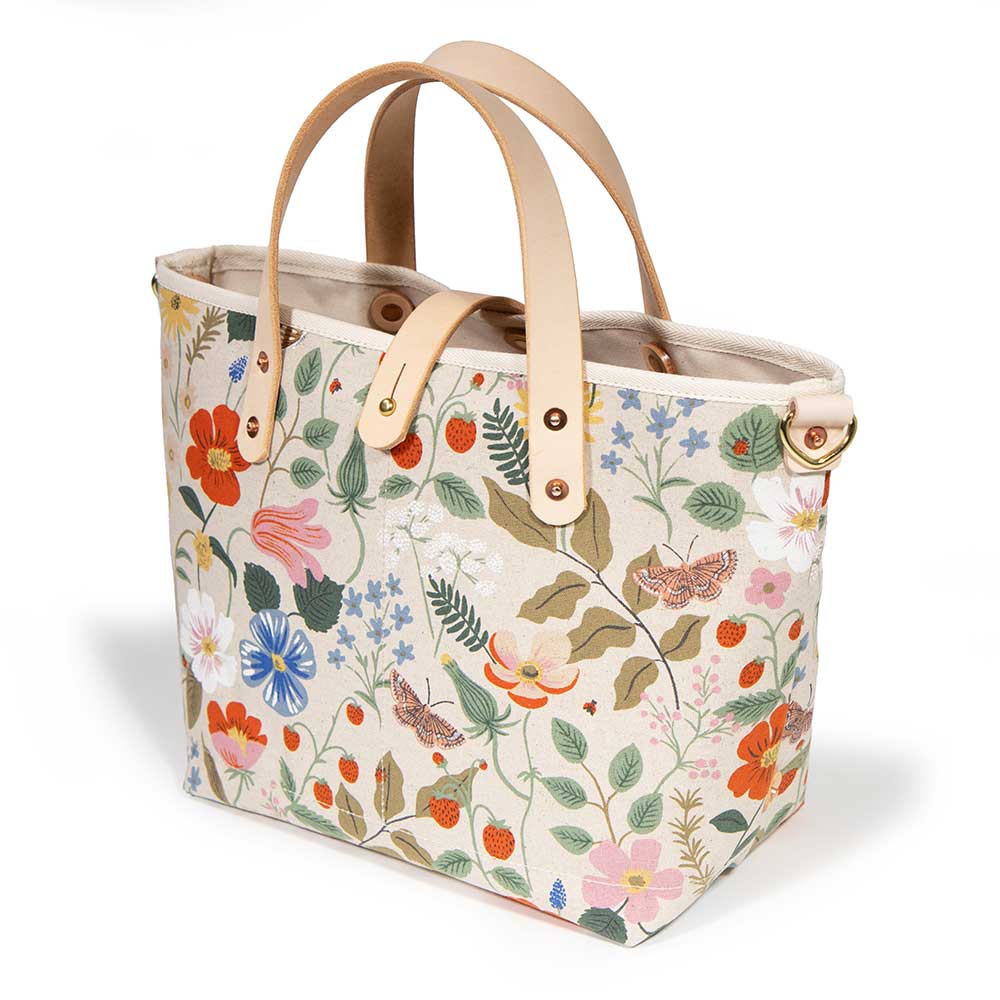 Spring Meadow Canvas All Day Mini Tote