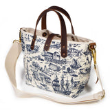 Nautical Toile All Day Mini Tote