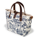 Nautical Toile All Day Mini Tote