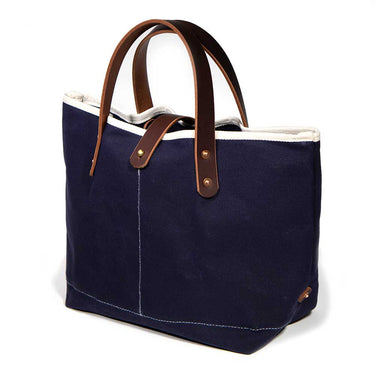 General Knot & Co. Bags One Size / Navy True Navy Waxed Canvas All Day Mini Tote