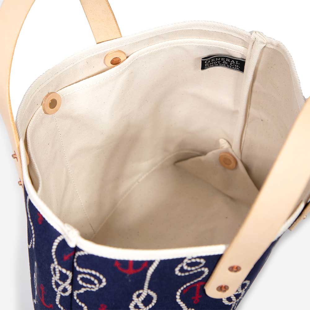 Nautical Navy All Day Mini Tote