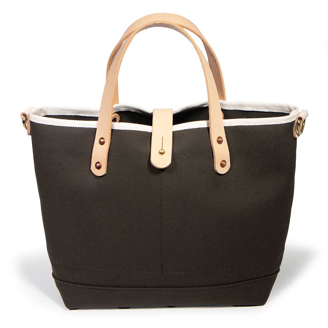 Dk Olive Canvas All Day Mini Tote