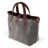 Luxe Velvet Mini Tote-Smoke