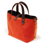 Luxe Velvet Mini Tote-Flame