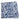 Indigo Leaf Block Print Bandana