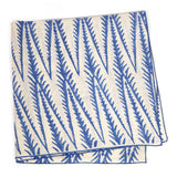 Blue Geo Block Print Bandana