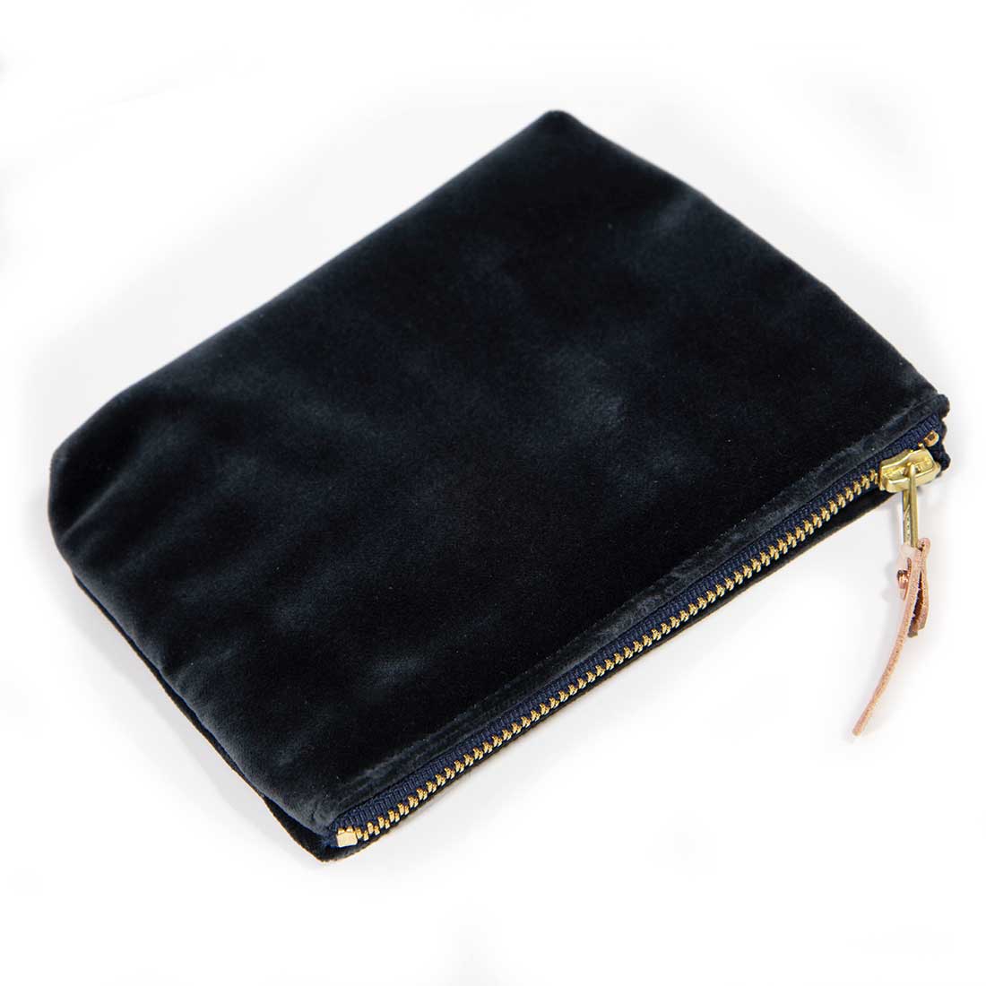 Velvet Jewel Pouch- Petrol