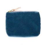 Velvet Jewel Pouch- Ocean