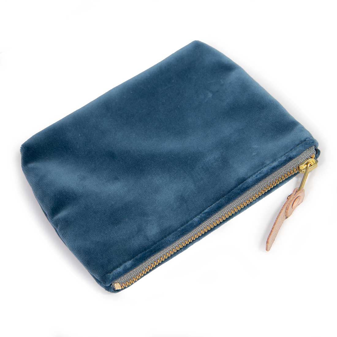 Velvet Jewel Pouch- Ocean