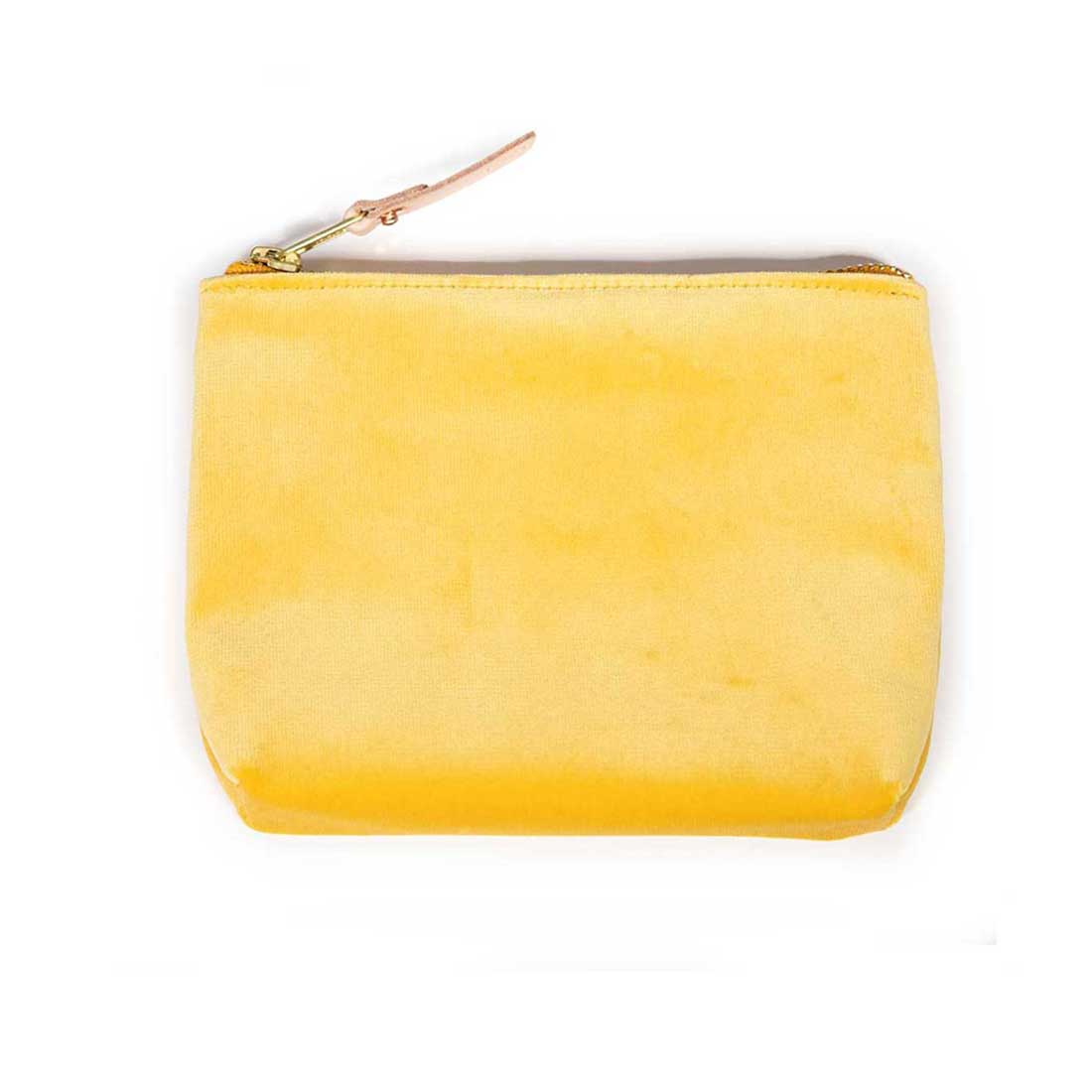 Velvet Jewel Pouch- Sunshine