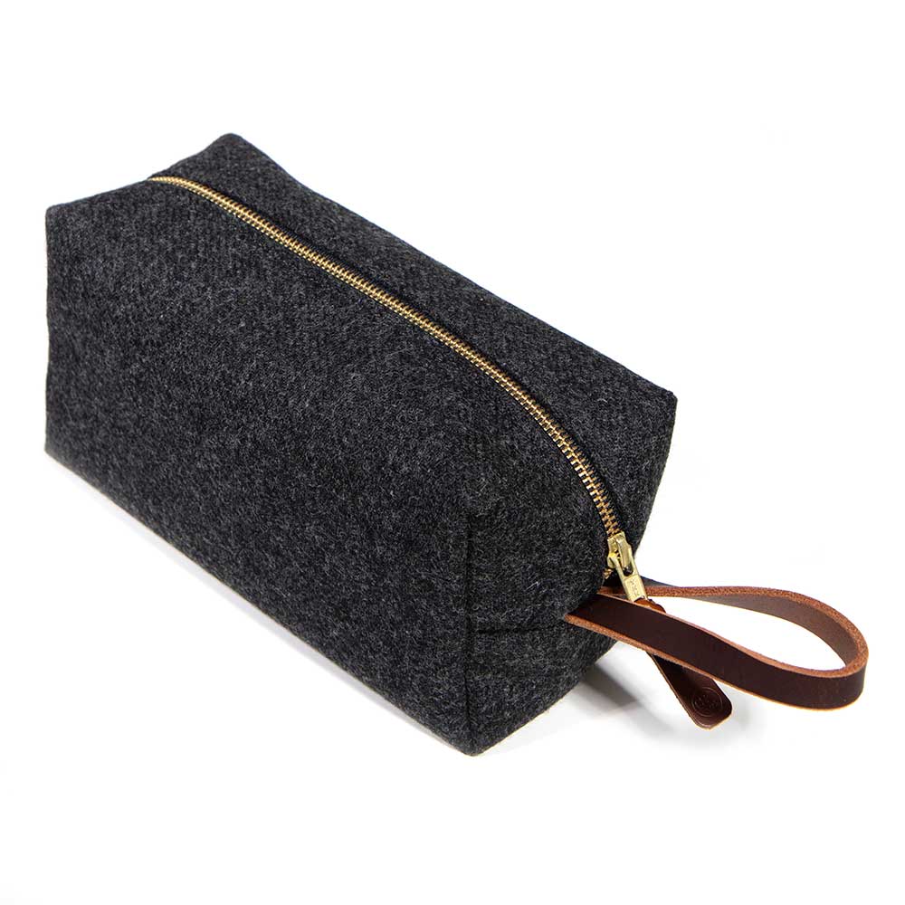 Charcoal Wool Travel Kit
