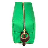 Kelly Green Canvas Travel Kit