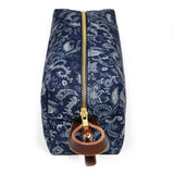 Indigo Paisley Travel Kit