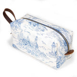 Seaside Toile Travel Kit
