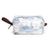 Seaside Toile Travel Kit