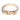 General Knot & Co. Dog Collars Blonde Leather Dog Collar -Bright Blue