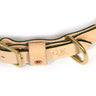 General Knot & Co. Dog Collars Small / Dark Green Blonde Leather Dog Collar -Dark Green